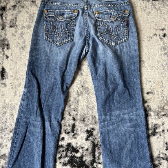 Y2K bootcut Mek Denim Jeans - Picture 2 of 7